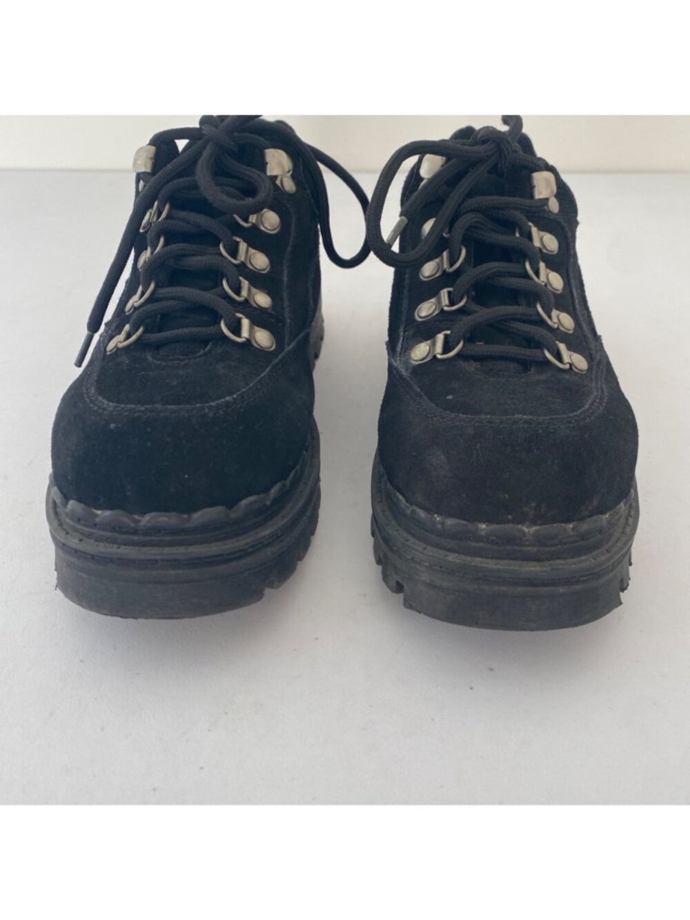 Vintage Soda Platform Sneakers Shoes Black Y2K - Picture 5 of 8